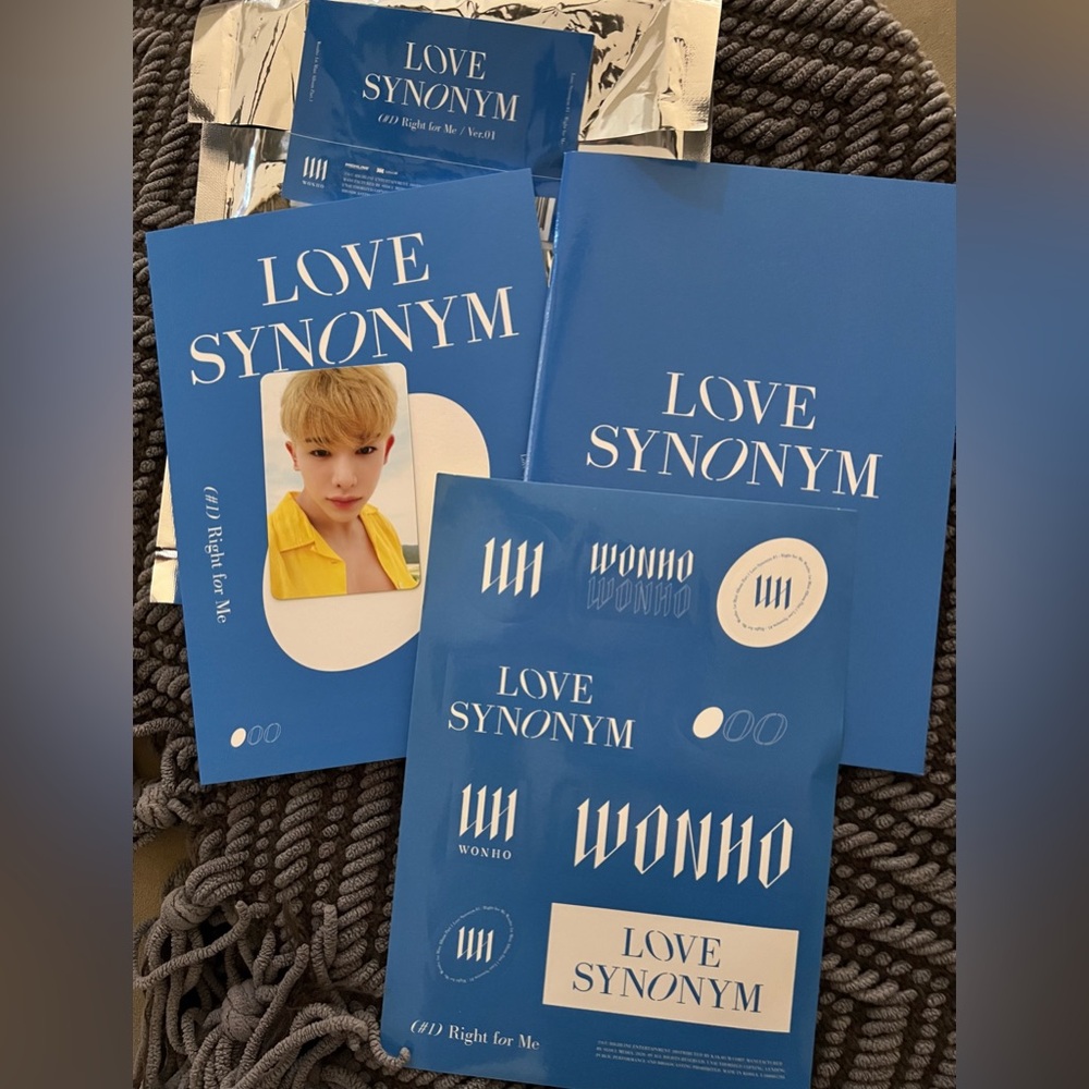 Wonho Love Synonym Album Set V1